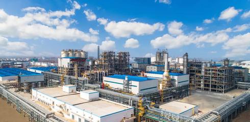 全產業鏈優勢再提升| 虹港石化二期240萬噸/年PTA擴建項目正式投產